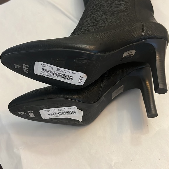 Kurt Geiger London Shoreditch 85 Leather Eagle Head Knee Boots - Picture 13 of 16